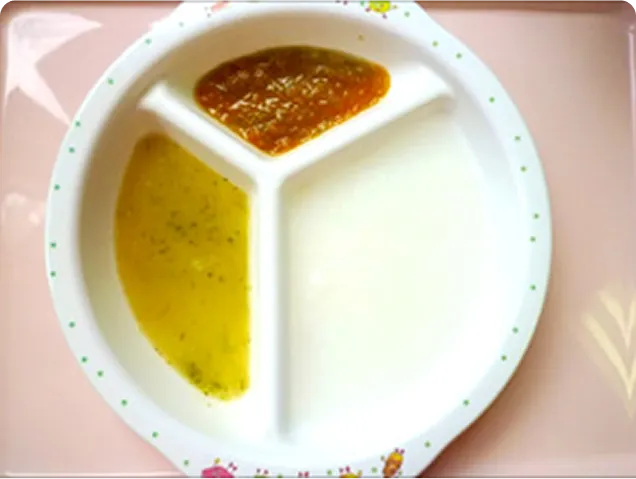 離乳食初期の画像